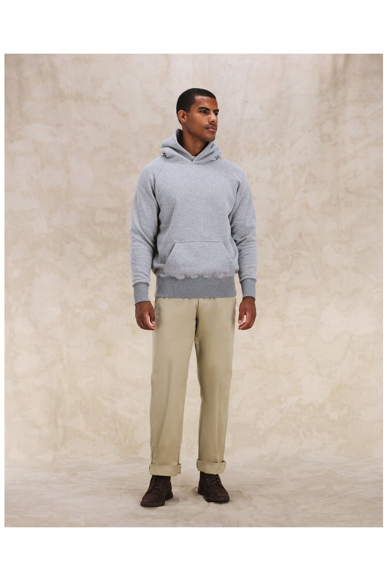 Vintagehood Fleece Jersey Hoodie, Alternate, color, MELANGE
