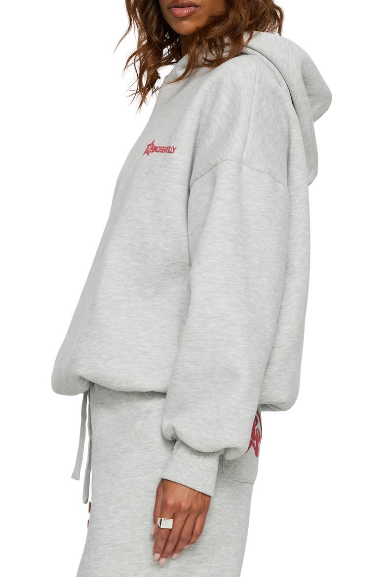 Stargirl Graphic Hoodie, Alternate, color, GREY MARLED