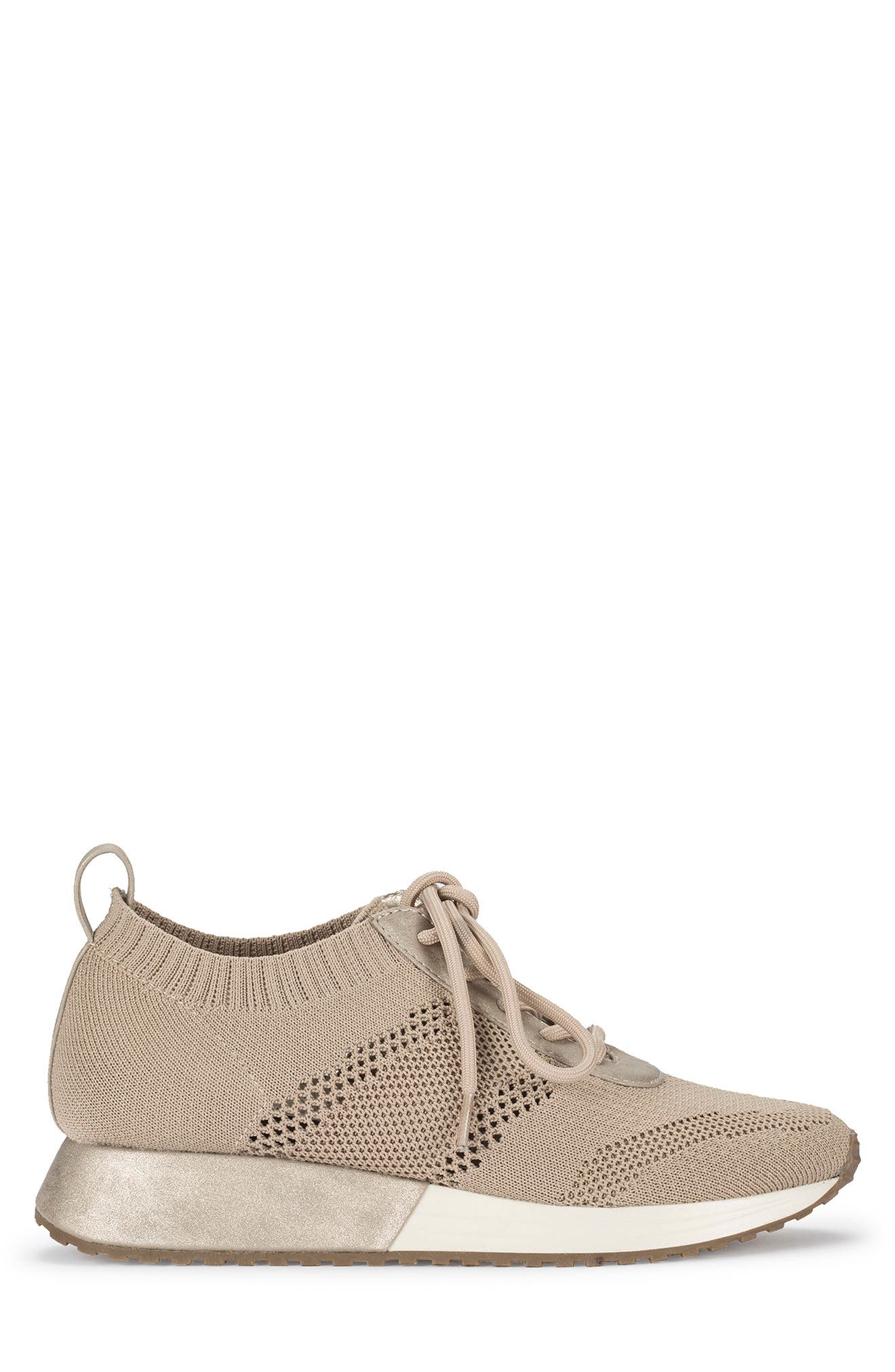 BARETRAPS Palta Knit Sneaker, Alternate, color, Champagne