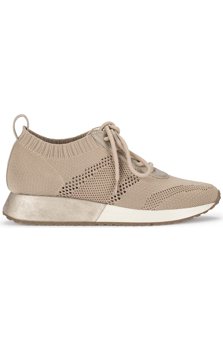 BARETRAPS Palta Knit Sneaker, Alternate, color, Champagne