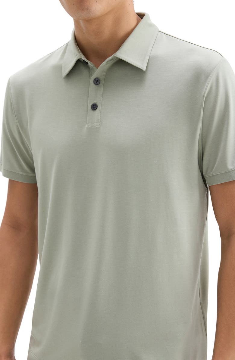 Theory Noran Polo, Alternate, color, Greenstone