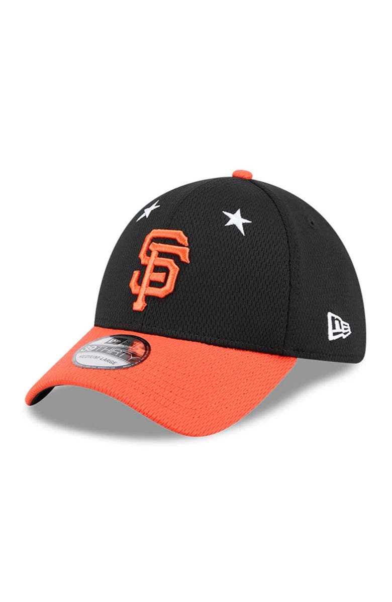 New Era Men's New Era Black/Orange San Francisco Giants 2025 MLB All-Star Game 39THIRTY Flex Hat, Alternate, color, Black
