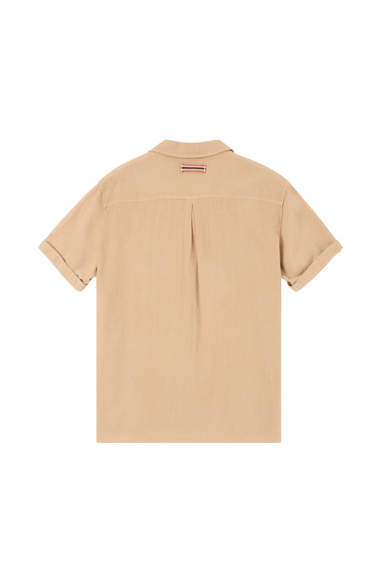Amundsen Traveller's Linen SS Mens, Alternate, color, Khaki