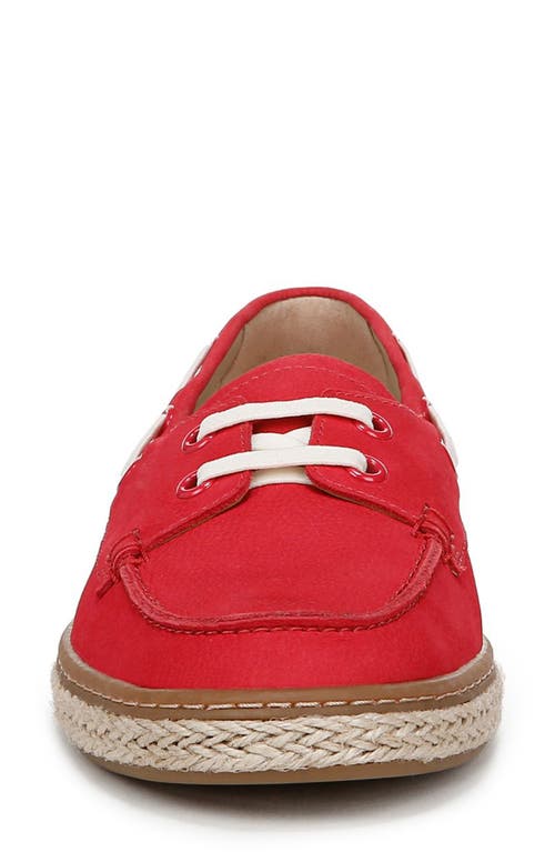 Vionic Bay Loafer Boat Shoe In Fruit Punch