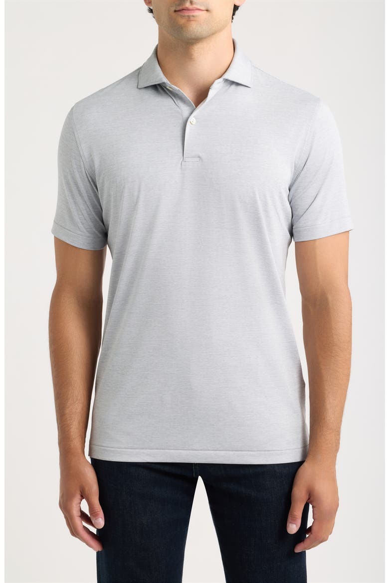 Crown Crafted Performance Jersey Polo, Main, color, GALE GREY