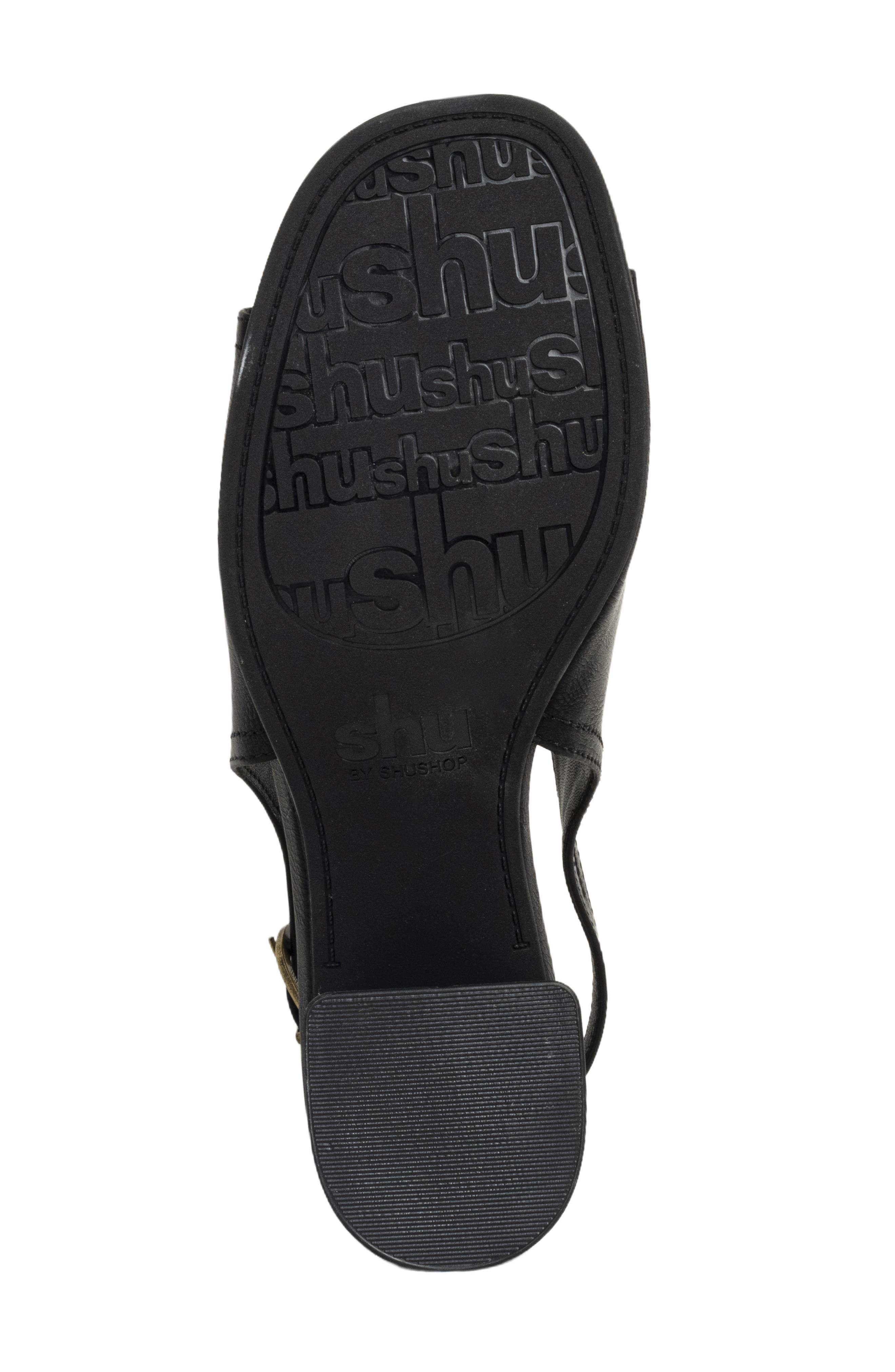 SHUSHOP Faith Sandal, Alternate, color, Black