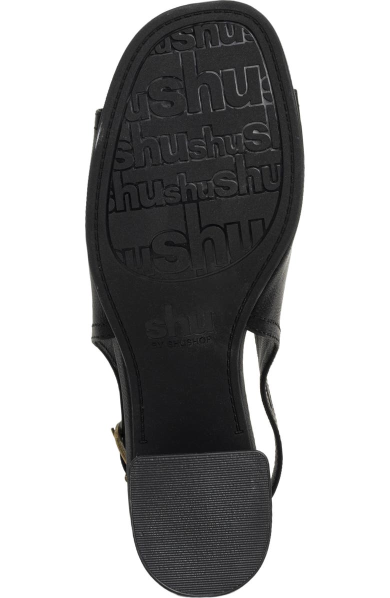 SHUSHOP Faith Sandal, Alternate, color, Black