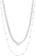 NORDSTROM RACK Double Layer Ball Necklace