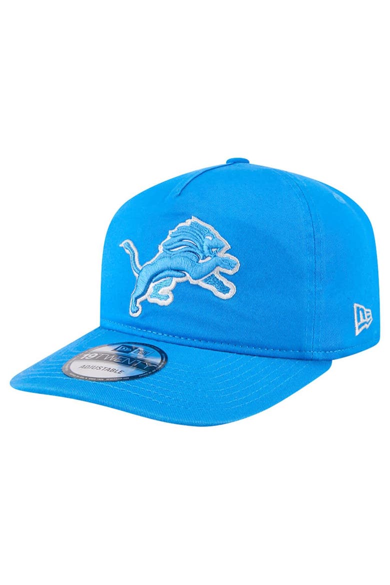Men's New Era  Blue Detroit Lions Team 19TWENTY Adjustable Hat, Main, color, Blue