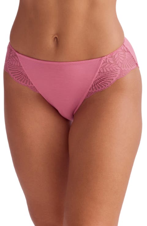 Belle Epoque Lace Trim Microfiber Briefs