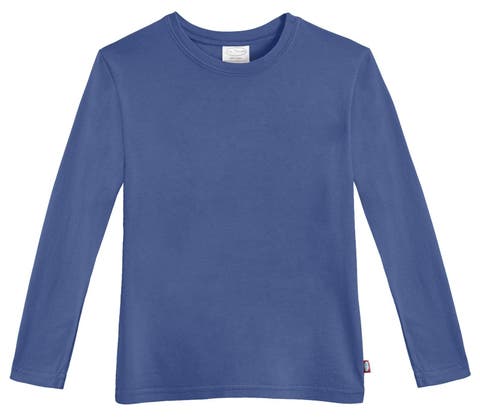 Baby Boys Long Sleeve Soft 100% Cotton Jersey T-Shirt