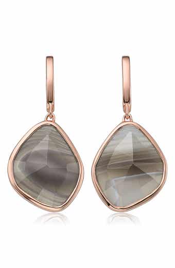 Monica Vinader Siren Nugget Semiprecious Stone Drop Earrings