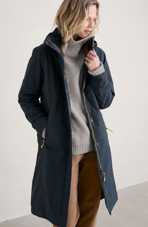 Seasalt Cornwall Janelle Waterproof Coat In Blue