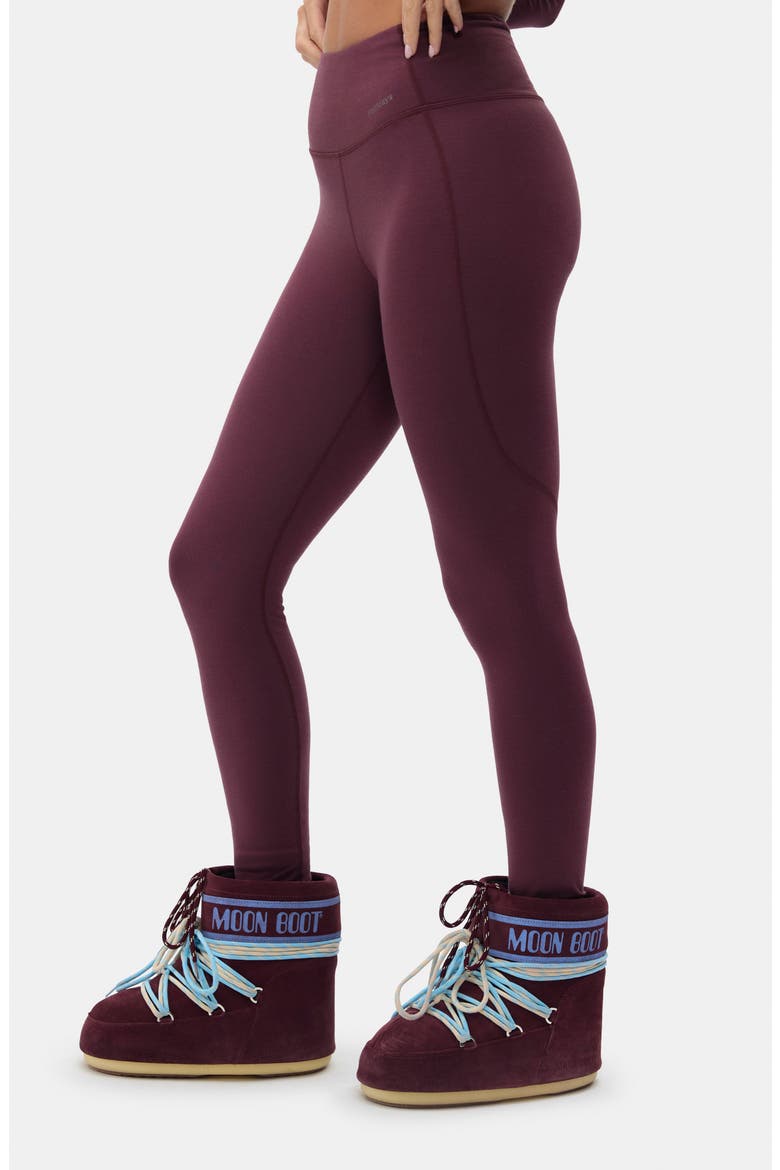 Ruth Base Layer Leggings, Alternate, color, GLAZED CHERRY