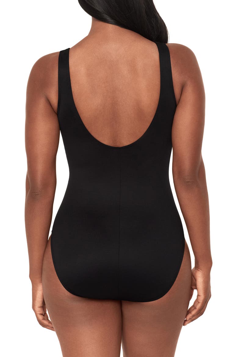 Brio One-Piece Swimsuit, Alternate, color, PINK MULTI