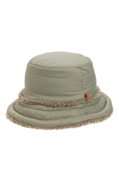 UGGfluff Reversible Faux Fur Bucket Hat