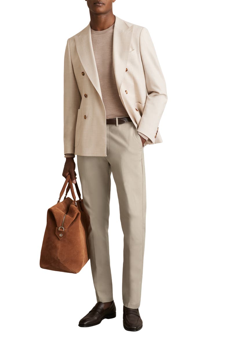 Eastbury Slim Fit Stretch Cotton Chinos, Alternate, color, STONE