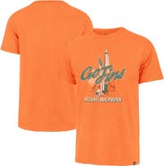 '47 Men's '47 Orange Miami Dolphins Regional Franklin T-Shirt