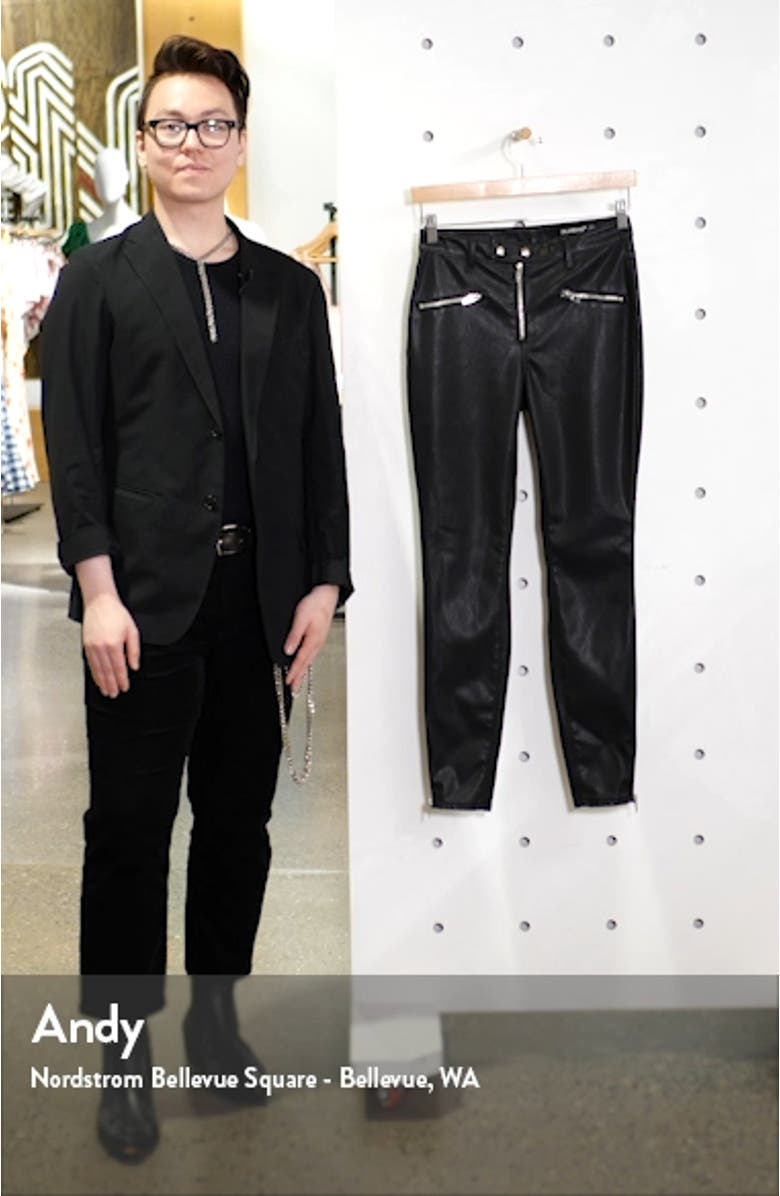 Faux Leather Skinny Pants, sales video thumbnail