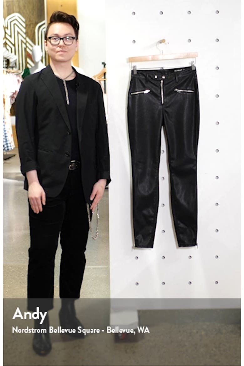 Faux Leather Skinny Pants video