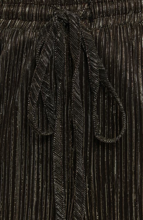 Petal And Pup Petal & Pup Nila Semisheer Metallic High Waist Wide Leg Pants In Multi