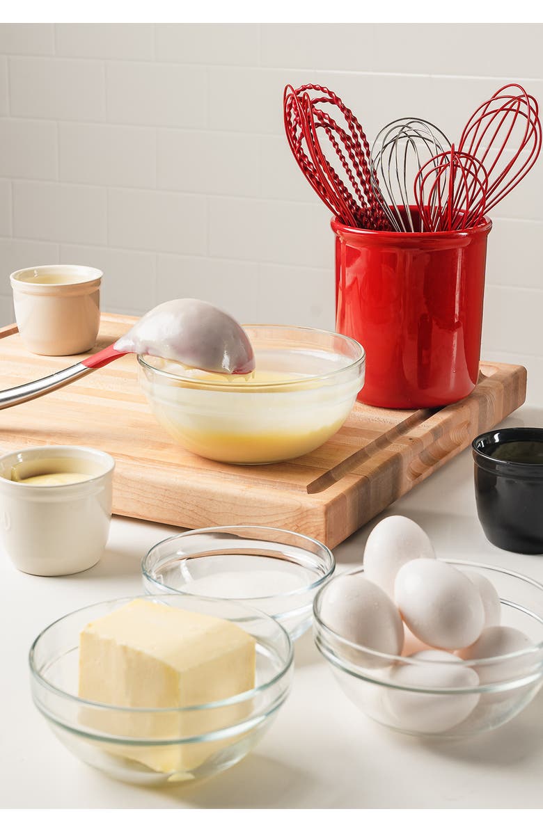 CUISIPRO Solid Handle 10 Inch Egg Whisk, Stainless Steel, Alternate, color, Silver