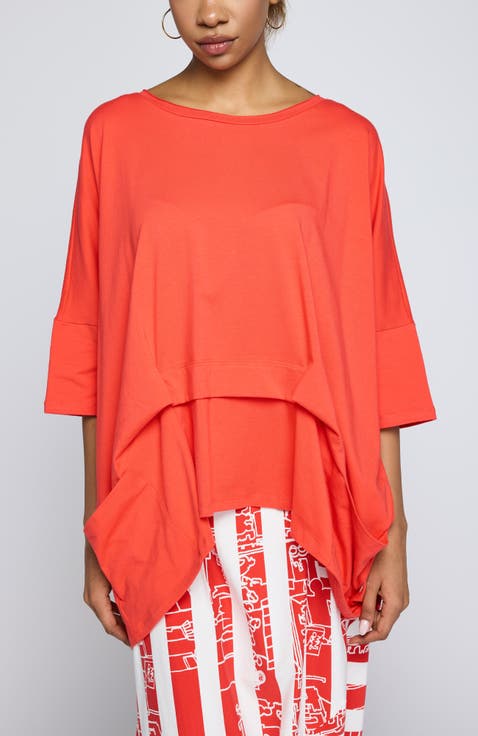 Solene Layered Jersey Tunic