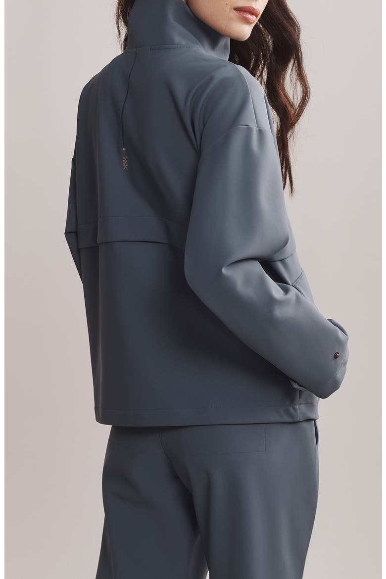 Outplay Water Repellent Jacket, Alternate, color, BLUE SLATE