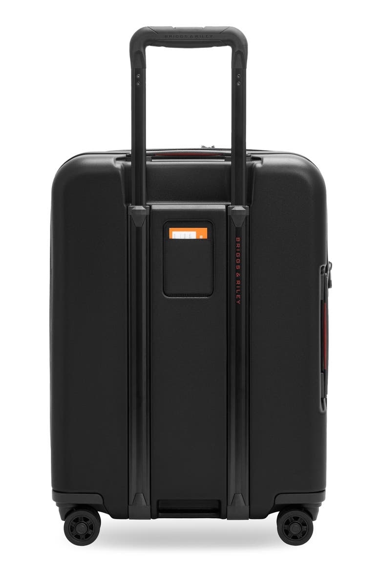 ZDX Global 21 Inch Hardside Carry-On Suitcase, Alternate, color, BLACK