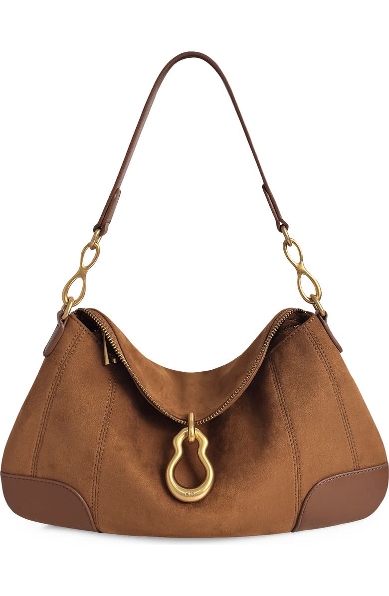 JW PEI Jayla Pendant Shoulder Bag, Main, color, Brown