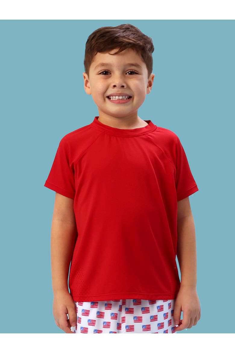 Short Sleeve Performance T-Shirt, Alternate, color, Red