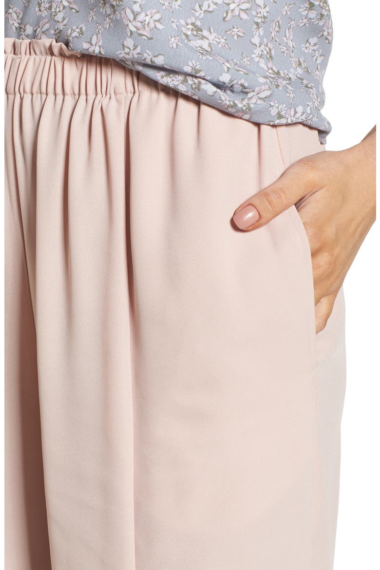 Slit Detail Pants, Alternate, color, BLUSH