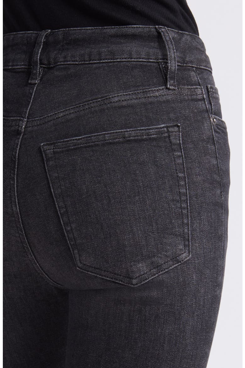 Le Crop Mini Boot Raw Hem Jeans, Alternate, color, CLAUDIUS