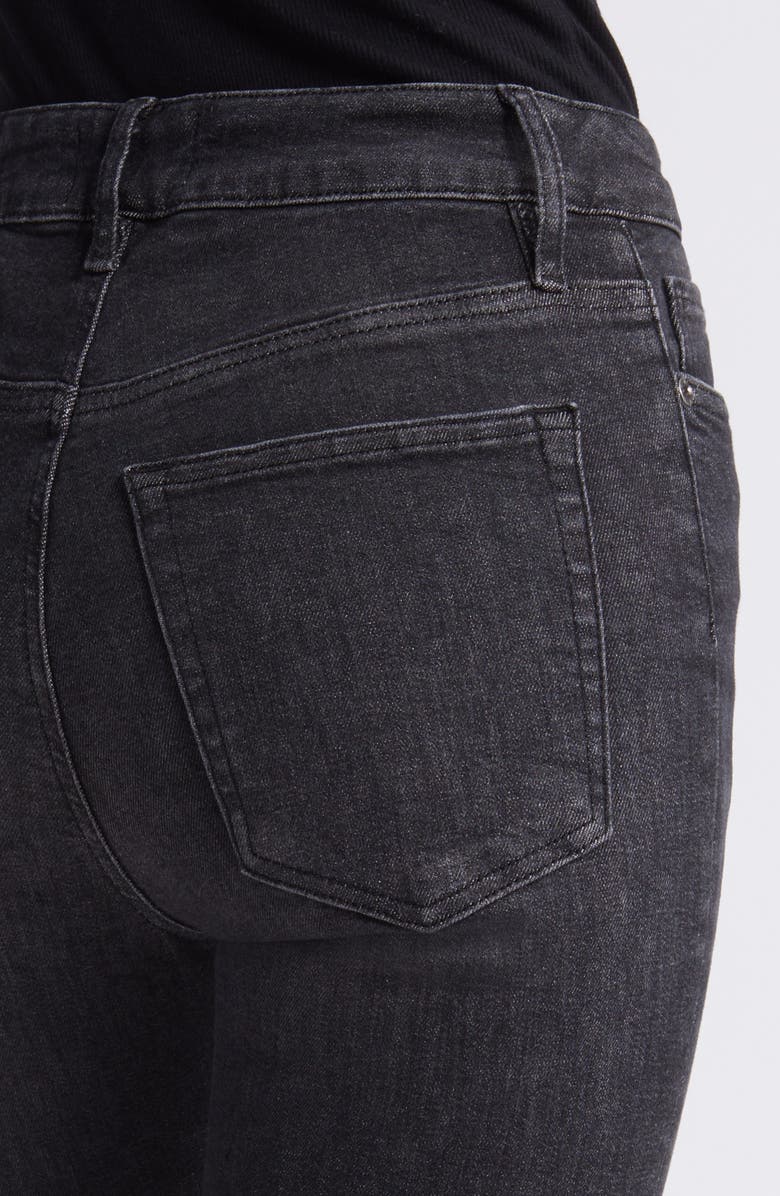 FRAME Le Crop Mini Boot Raw Hem Jeans, Alternate, color, 