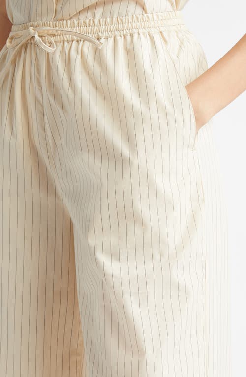 LOULOU DE SAISON LOULOU DE SAISON SERO STRIPE ELASTIC WAIST PANTS