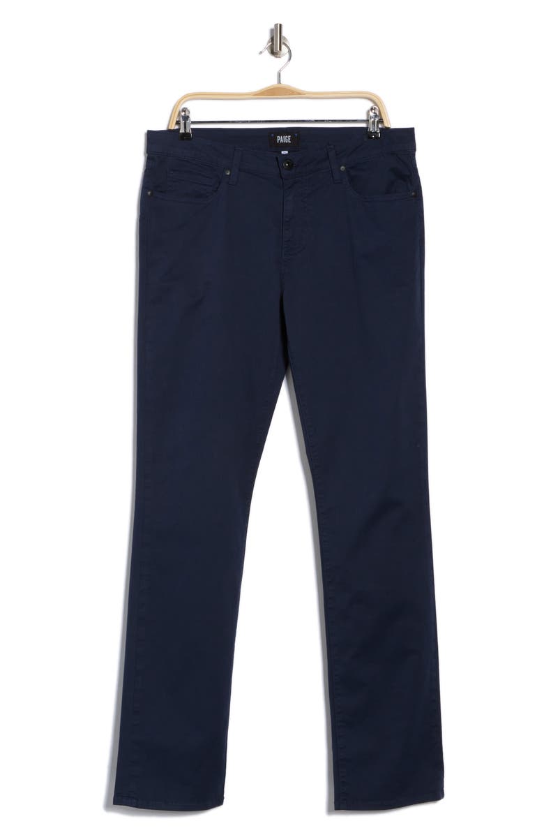 PAIGE Normandie Straight Leg Jeans, Alternate, color, Navy Cadet