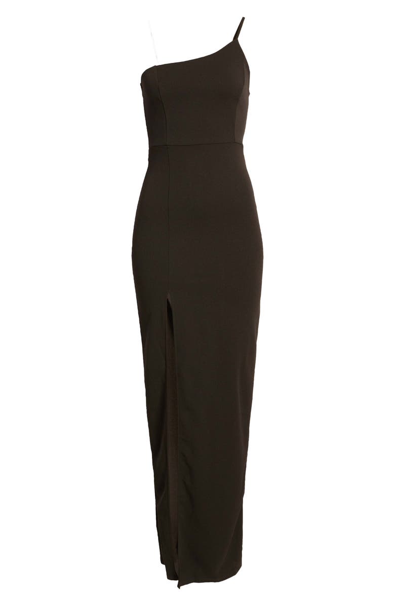 Lulus Keeper of My Heart One-Shoulder Gown, Alternate, color, 