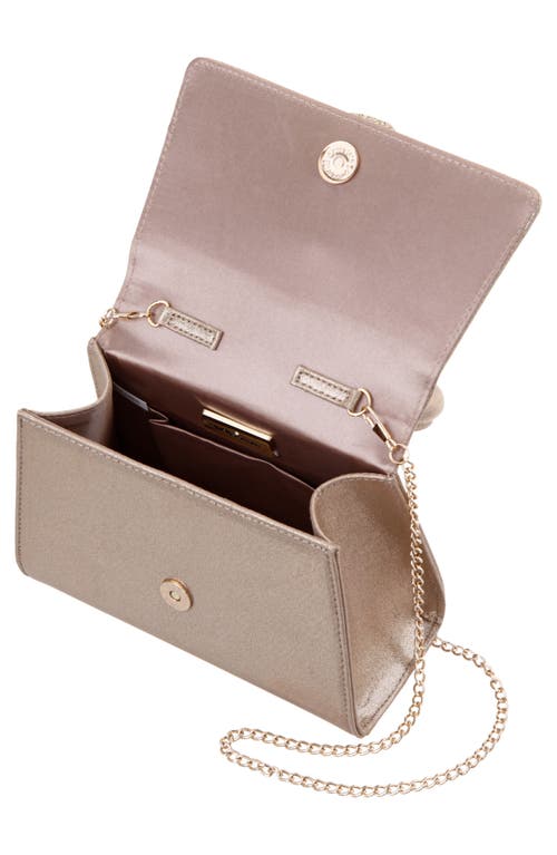 Nina Aubrey Top Handle Bag In Taupe