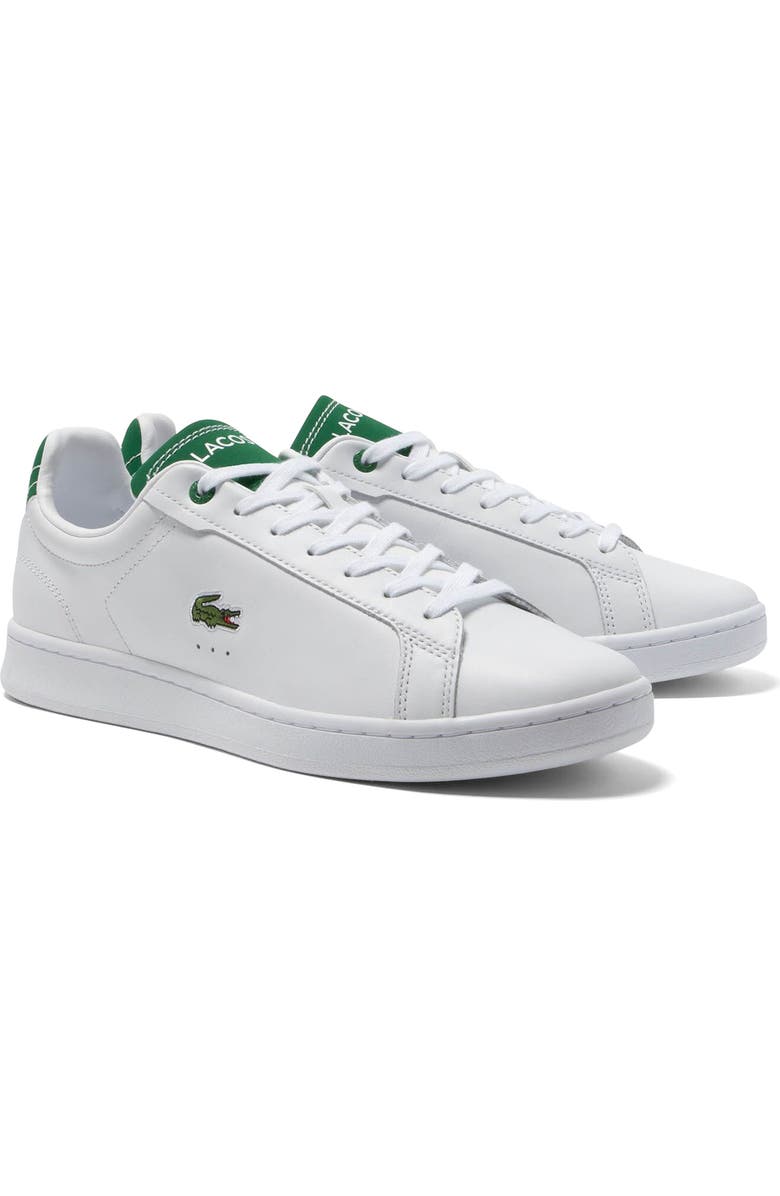 Lacoste Carnaby Pro Sneaker, Main, color, White/ Green