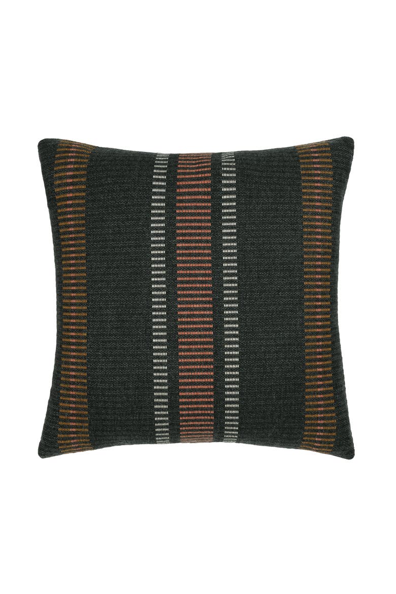 Journey Indoor & Outdoor Woven Accent Pillow, Alternate, color, Earth