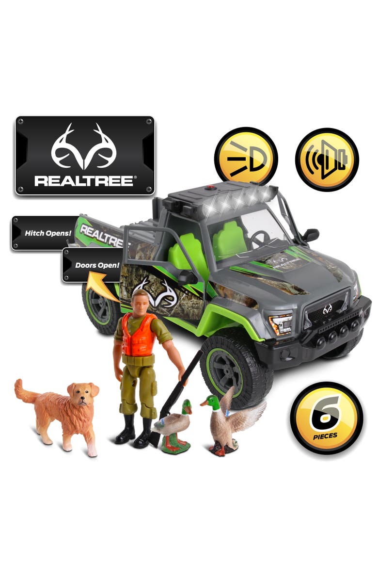 REALTREE 118 Scale Duck Hunting Playset 6 Piece, Ages 3+, Alternate, color, 