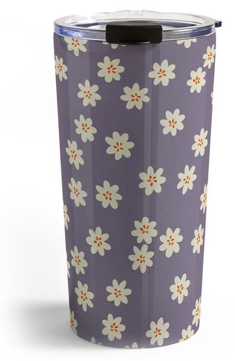 Alisa Galitsyna Lavender Tiny Flower Tumbler