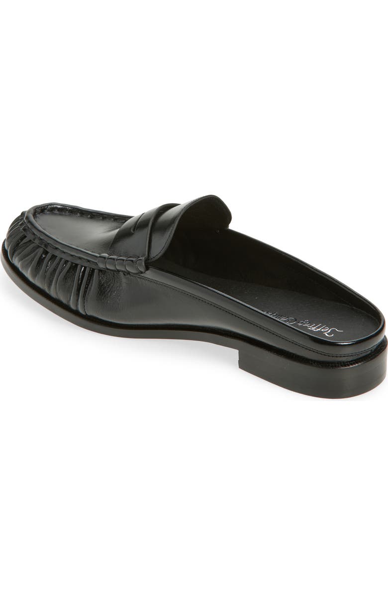 Jeffrey Campbell Goddard Penny Loafer Mule, Alternate, color, Black
