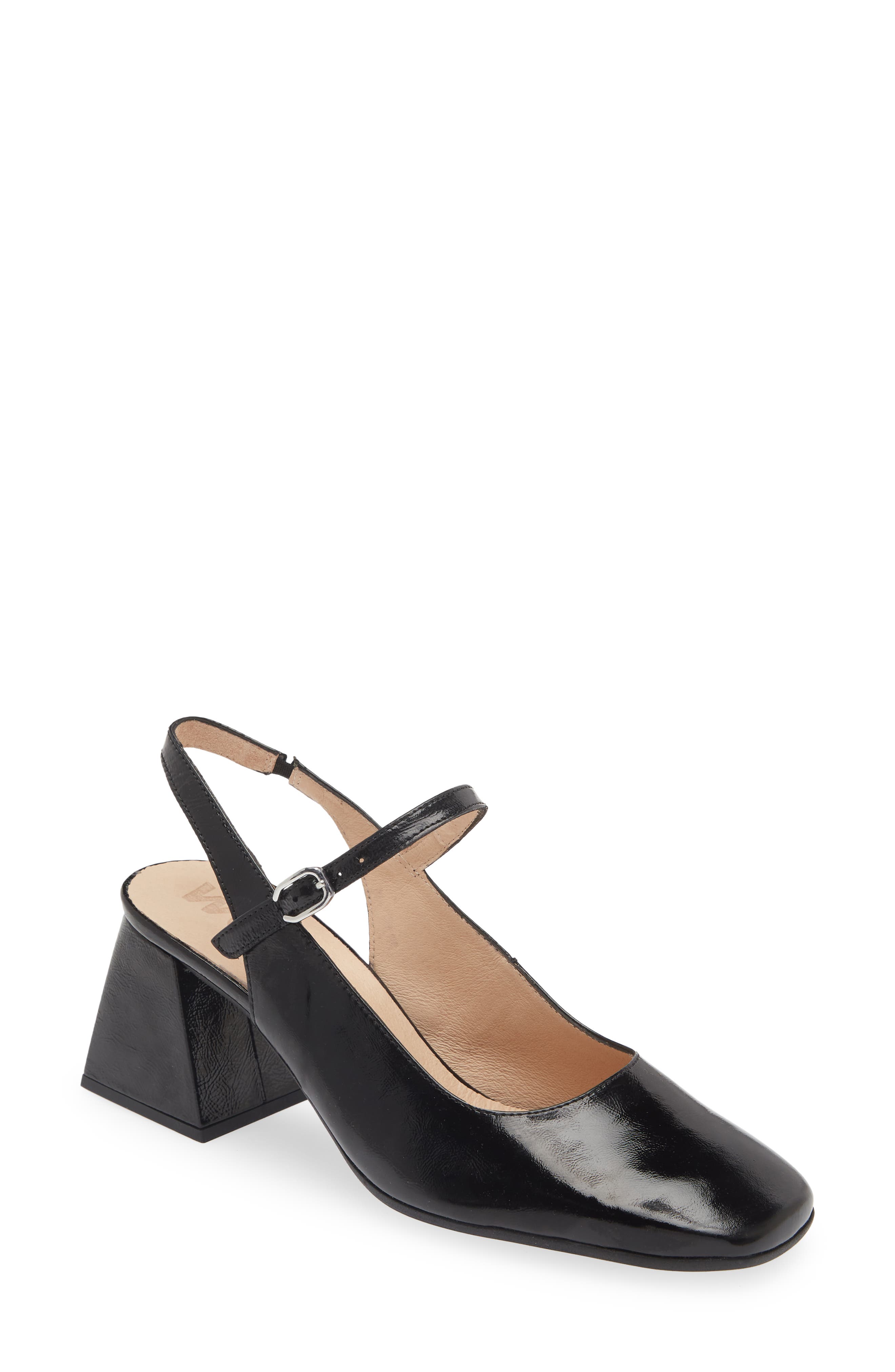 Wonders Menorca Slingback Mary Jane Pump, Main, color, 