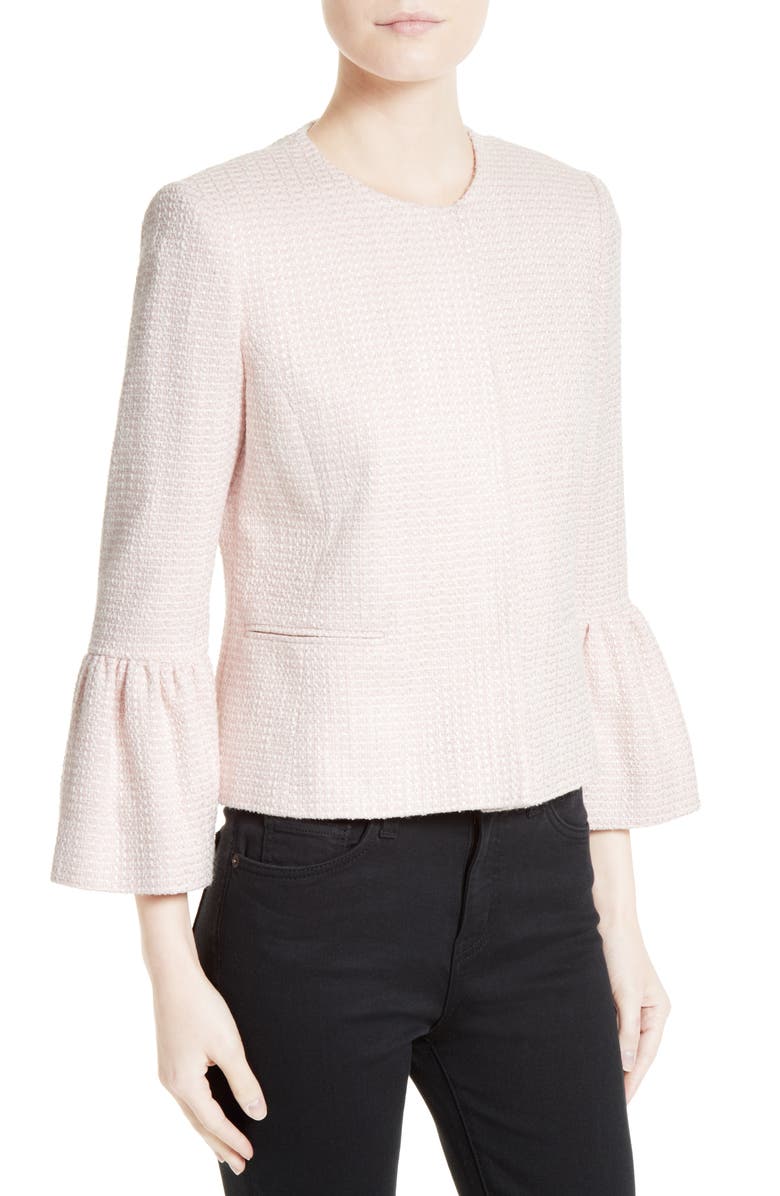 Helene Berman Tweed Jacket, Alternate, color,