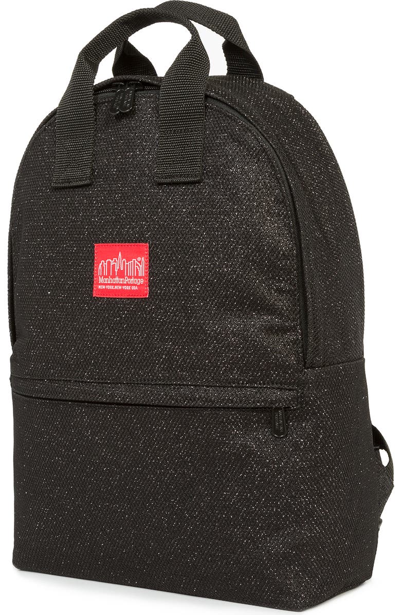 Manhattan Portage Midnight Governors Backpack, Main, color, Black