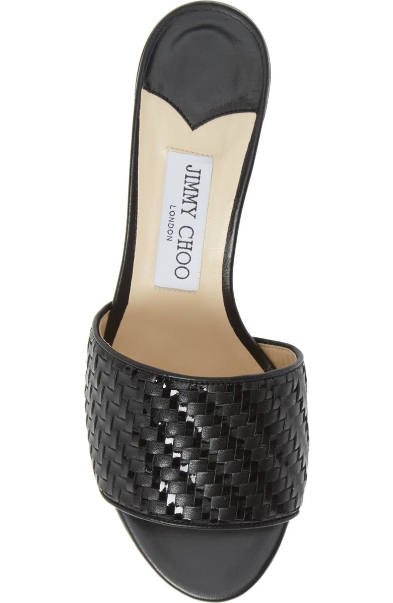 Jimmy Choo Joni Woven Slide Sandal, Alternate, color,