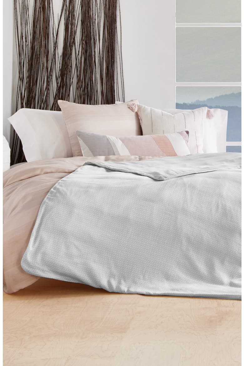 Karma Weighted Blanket Cover, Alternate, color, GREY