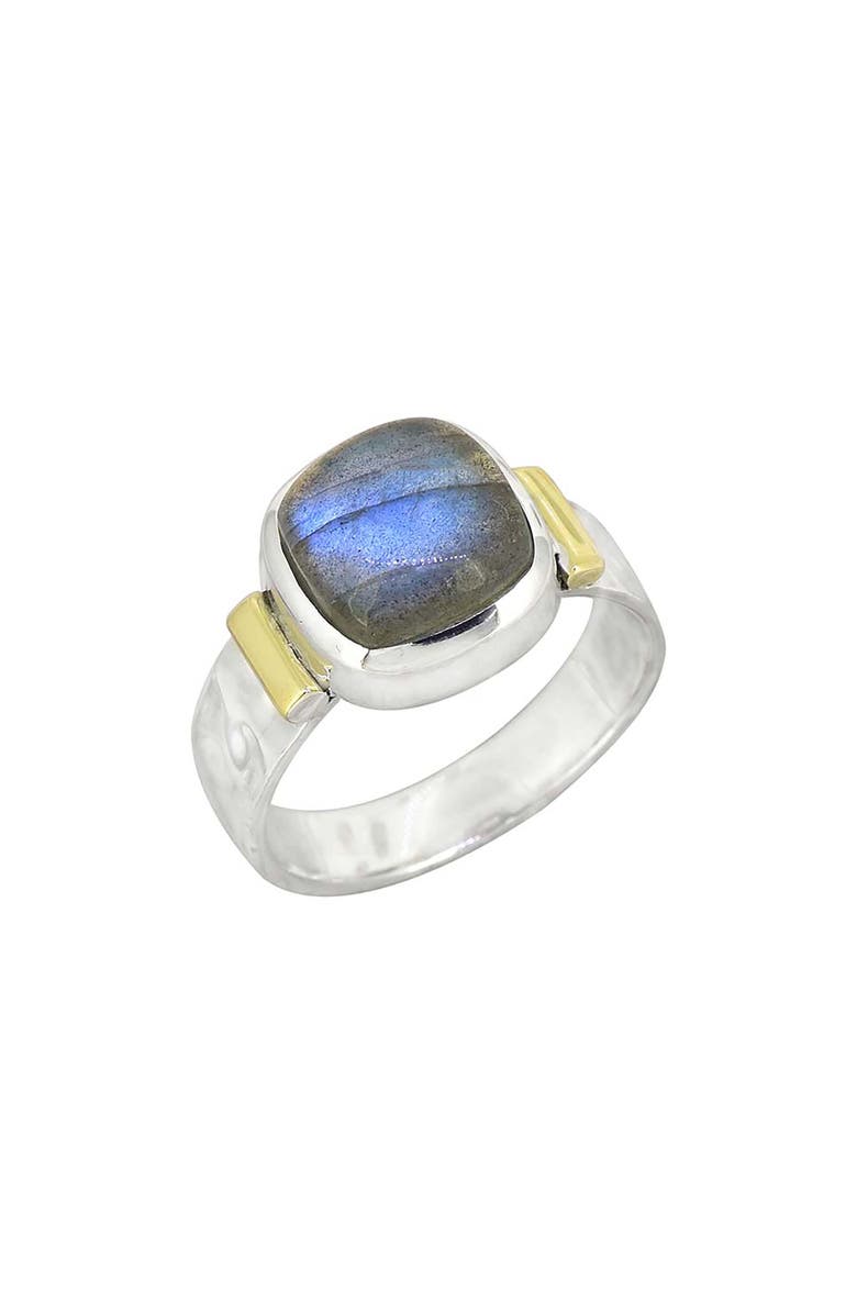YS GEMS Labradorite Ring, Main, color, Blue