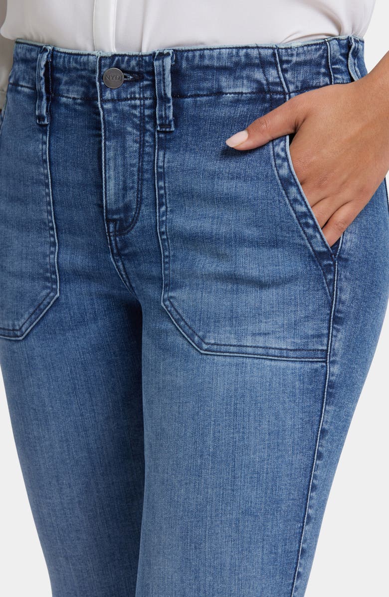 NYDJ Women's Barbara Bootcut Jeans in Folsom Black Size 6